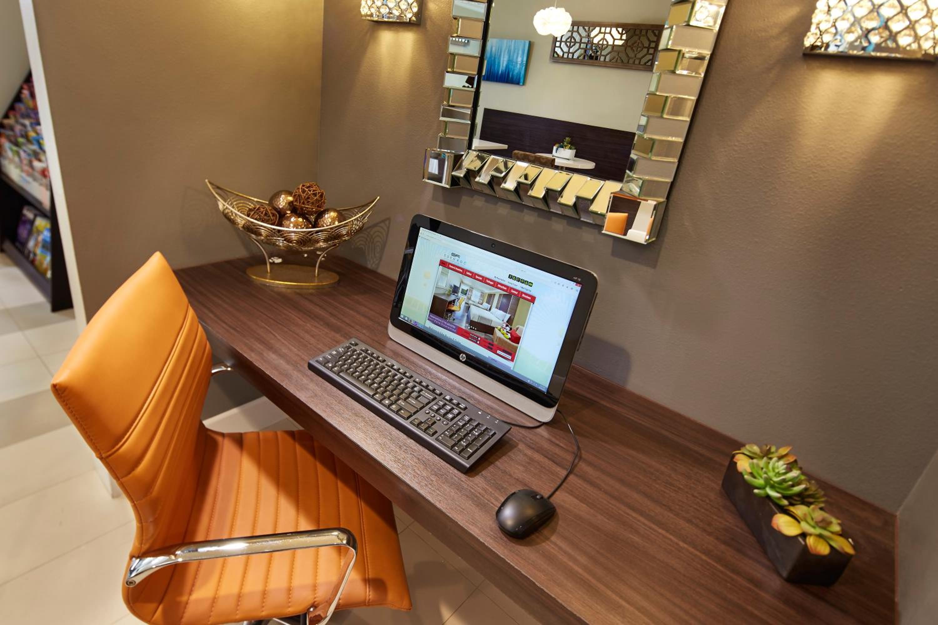 work area