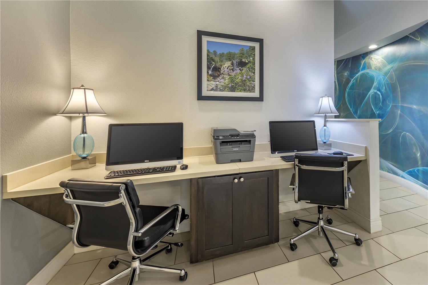 work area